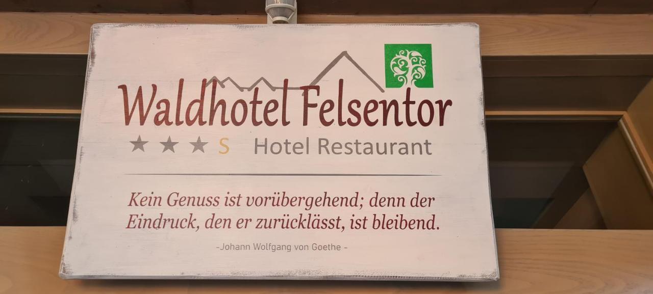 Waldhotel Felsentor Hauenstein Eksteriør billede